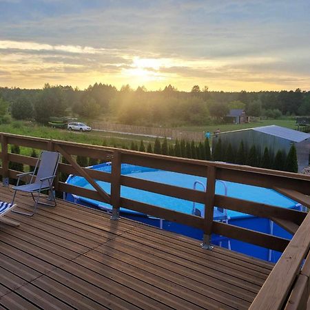 Domek Letniskowy Nad Stawami Villa Supraśl Exteriör bild