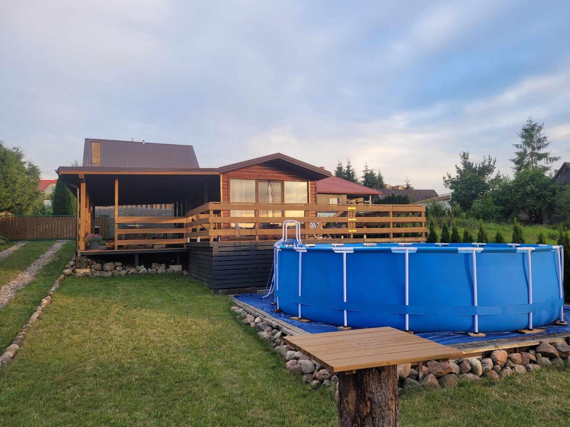 Domek Letniskowy Nad Stawami Villa Supraśl Exteriör bild